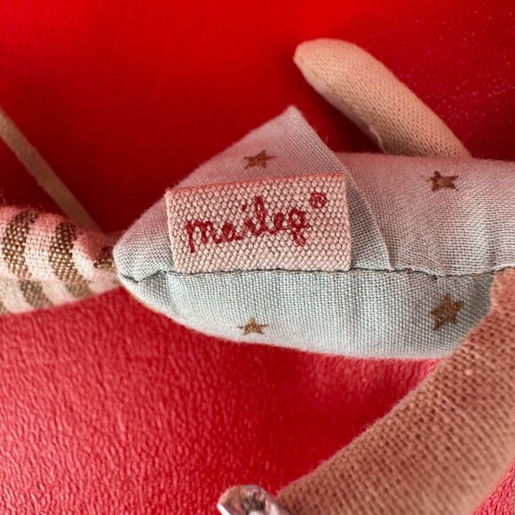 Maileg Mouse Retired Tooth Fairy Mouse With Tooth Pouch 5 1/2 inches - Picture 3 of 7